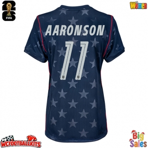 United States Brenden Aaronson #11 Replica Away Stadium Shirt for Women World Cup 2026 Short Sleeve